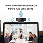 Web Camera 4K UHD 8MP Webcam With Dual Microphone Fixed Lens USB Web-camera Conference Web Camera 4K For PC Computer