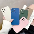 Phone Case Tpu Phone Case Solid Color Frosted Soft Case For IPhone13ProMax