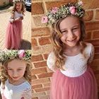Flower Evening Girl Dress Flower Evening Payty Girl Dress Girl Dress For Baby Girl 2-10 Year