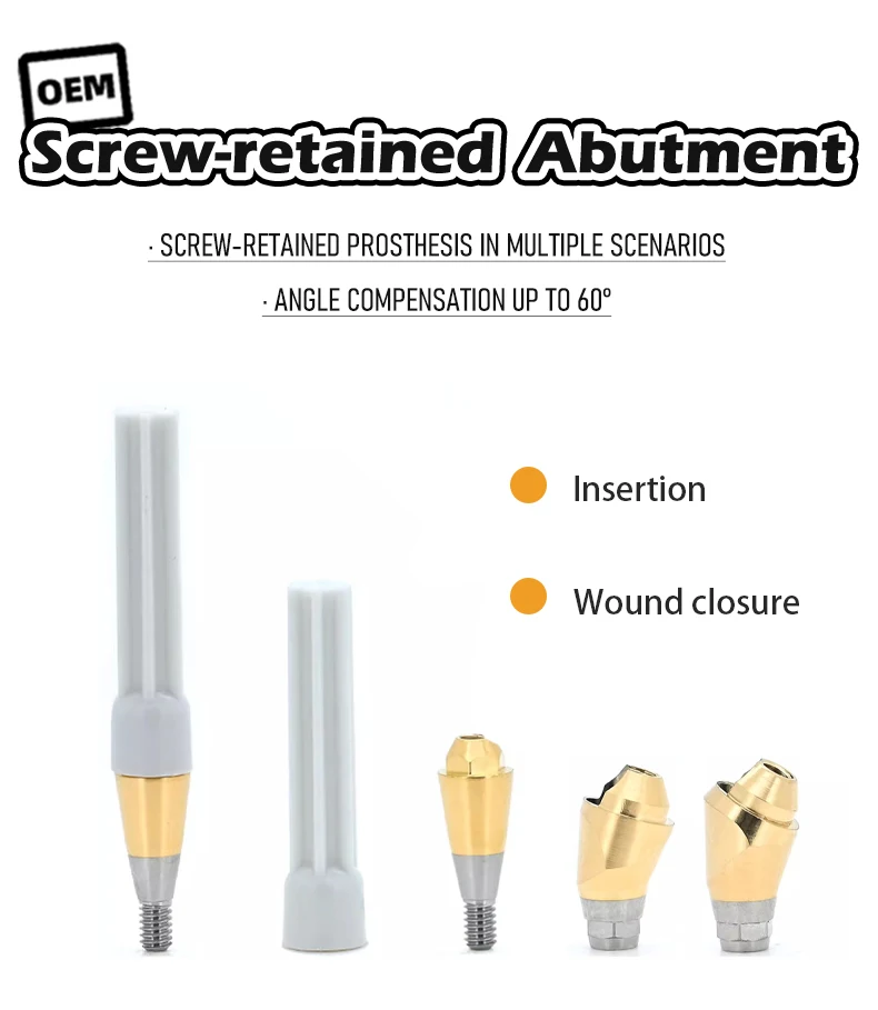 Multi-unit Abutment Impression Post Dental Implant OEM Original Data Factory Direct Sale Dental Implant Dentium Superline details