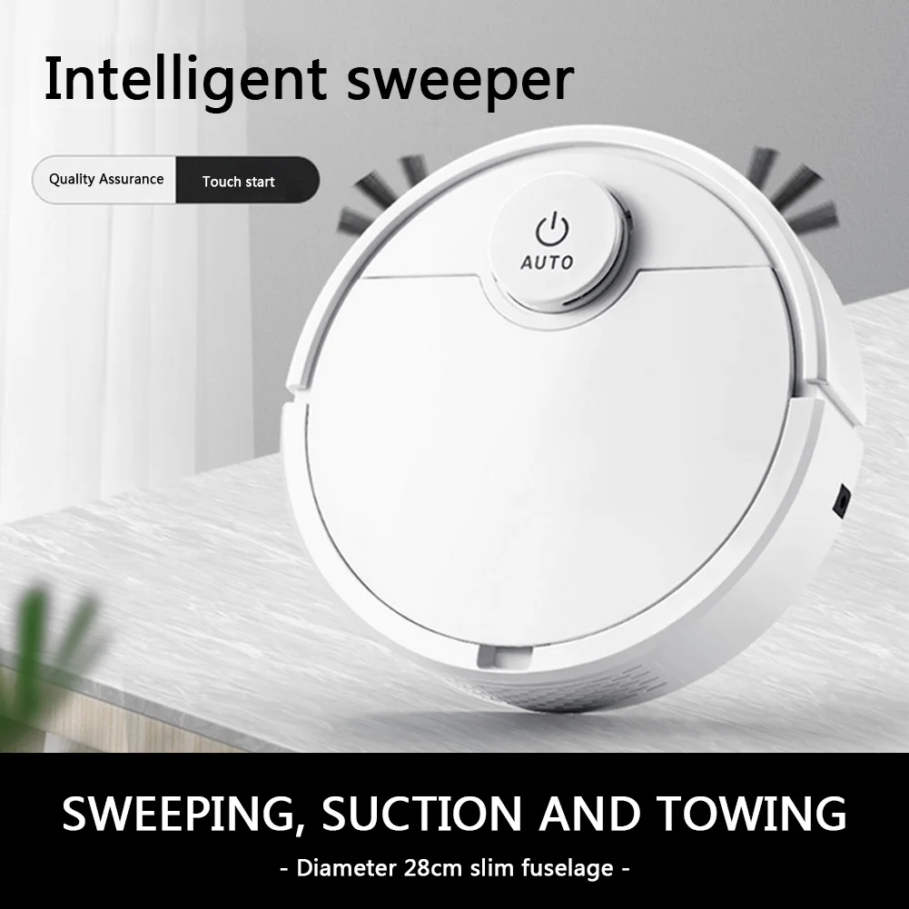 Es300 Automatic Smart Sweeping Robot Rechargeable Floor Vacuum Cleaner