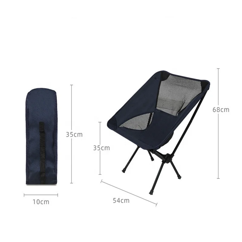 Hot sell Ultralight Outdoor Picnic Portable Camping Foldable Chair with various colour