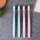 Cheap Toothbrush New Cheap And High Quality PLA 100% Biodegradable Toothbrush With Soft Rubber