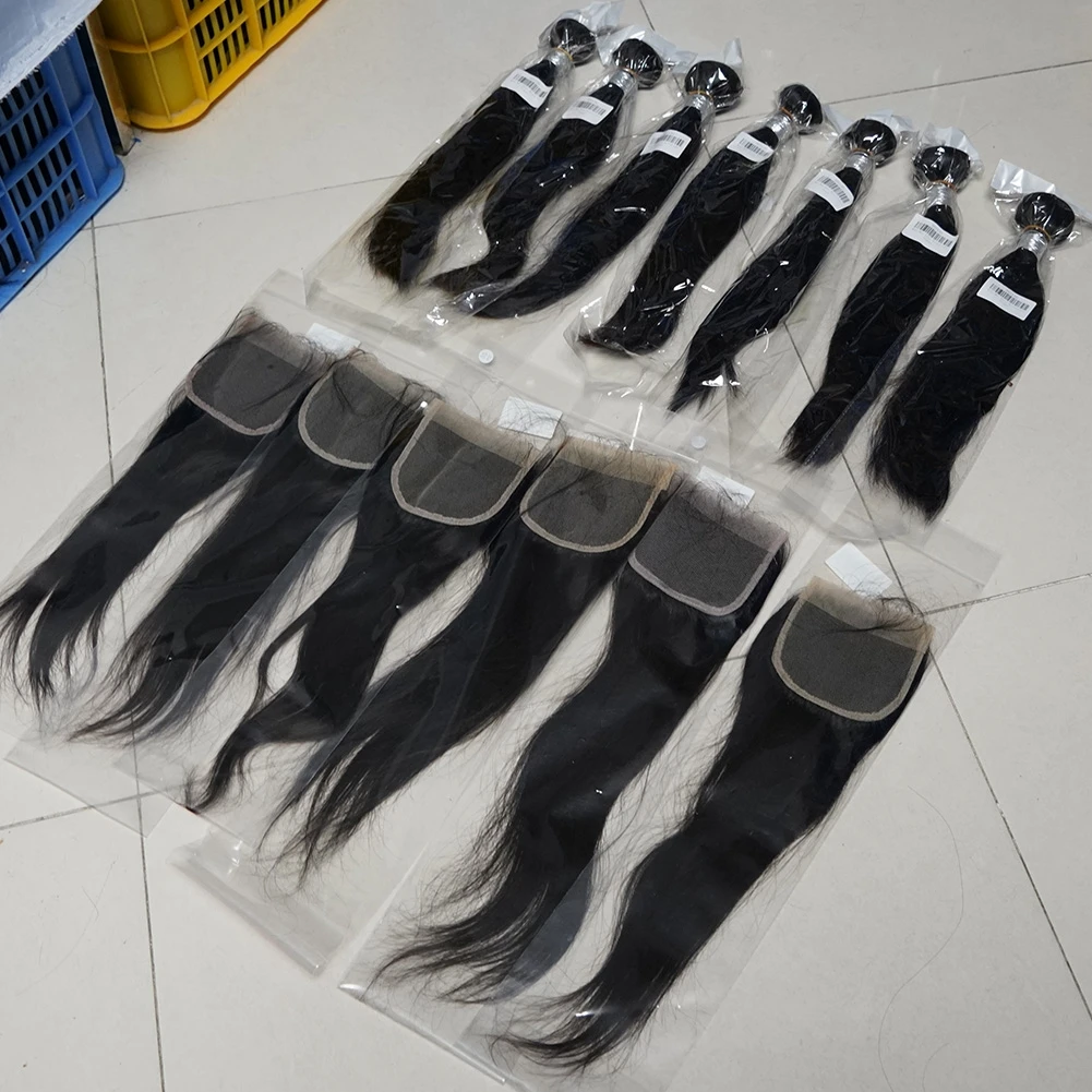 Wholesale Mink Virgin Brazilian Hair Bundle Vendor,Remy Hair 100 Human Hair Weave,Raw Brazilian Tissage Avec Lace Frontale