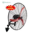 Fan 20 26 30 Inch 220v 4 Speed Oscillating 3 Blade Heavy Duty Electric Industrial Metal Wall Mounted Fan