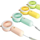 Fan With Light Mini Fans Usb KT Small Fan With Light Portable Mini Fans Can Usb Air Mini Fan