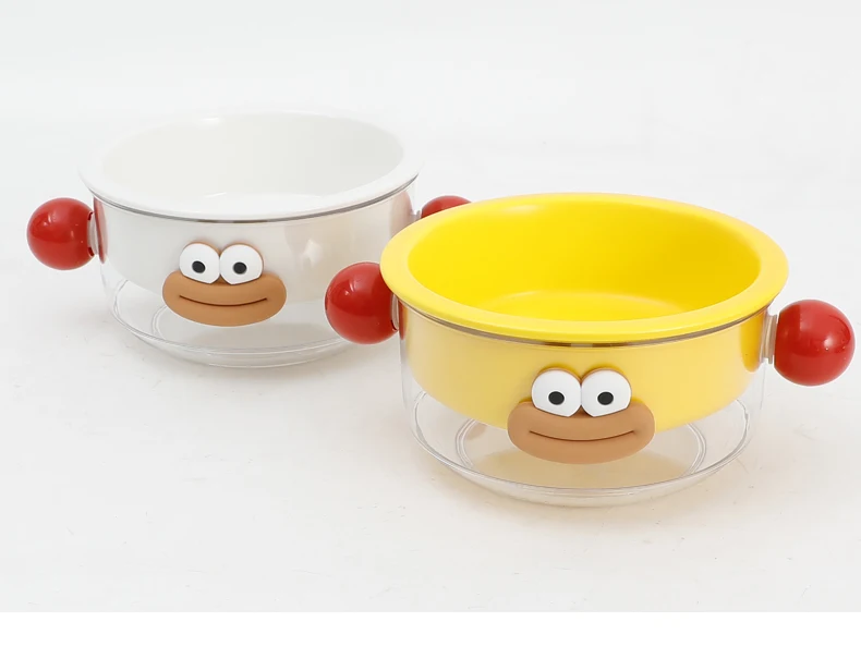 New High Quality Pet Large Capacity Bowl Cat and Dog Feeding Food and Water Bowl Funny Design Pet Supplies supplier