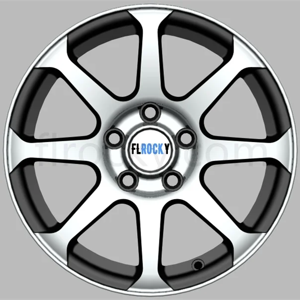 Flrocky Passenger Car Wheels Tires Wheels Rims 14 Inch 4X100-114.3 PCD Wheel Rim