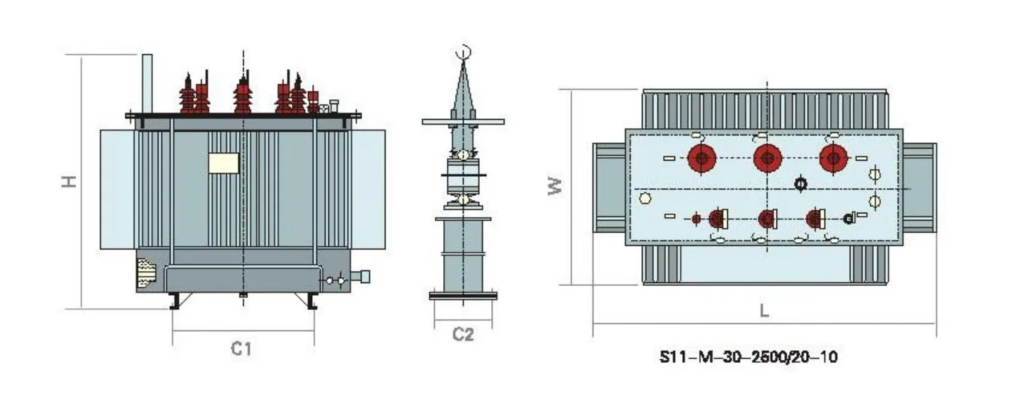 Kva Yueqin Kva Kv Kv Kva S Three Phase Oil Immersed