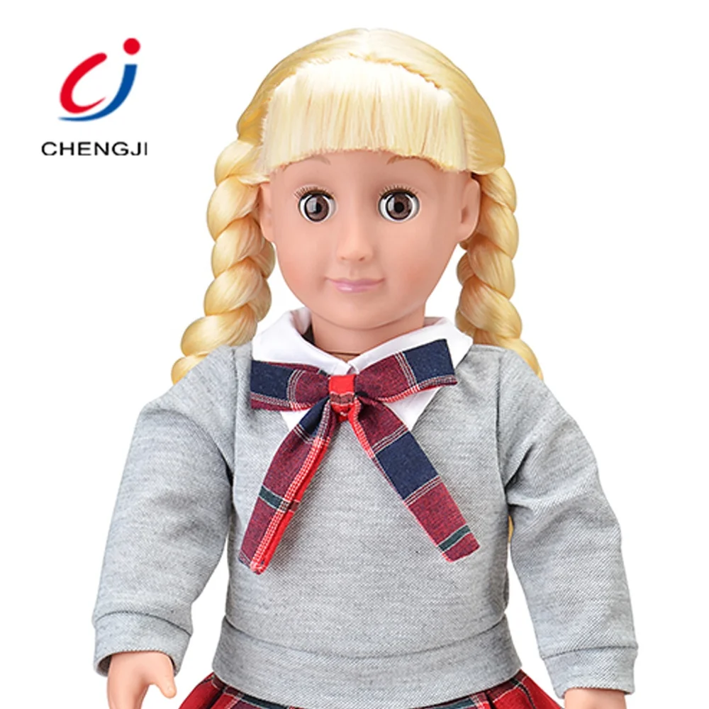 Fashion movable safety clothing creative  joint doll plastic baby girl doll