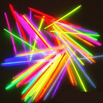 8 Inch Glow Sticks 100 Pack Bulk Party Favors Bracelets Light Wristband for Neon Party Glow Necklaces Bright in The Dark Party