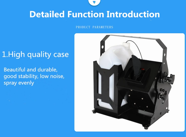 Christmas Stage Snowflake Making Machine Field Remote Control Snow-making Equipment 180 Degree Jet Snow Machine