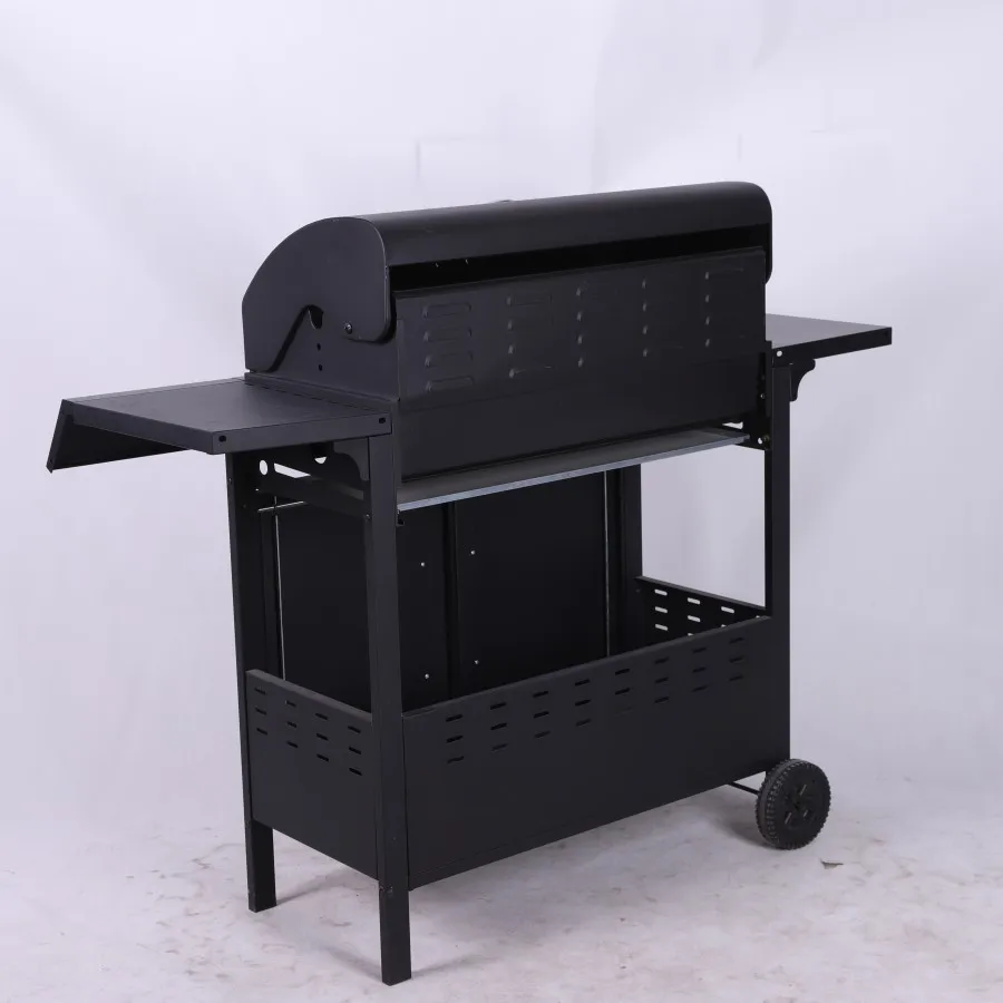 Easily Assembled Outdoor Folding Table Smoker Top Roaster Gas Charcoal Bbq Propane Grill for Picnic manufacture