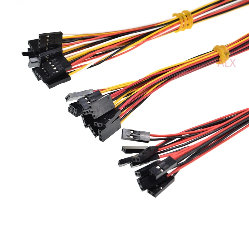 D6A5 50PCS NEW 1P single double head cable length 20CM 2.54 DuPont line 