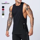 Tank Gym Vest Wholesale Vest Gym Mens Sportswear 95% Bamboo Sleeveless Fitness Tank Top