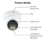 Camera Ahd Camera Hot Selling China Supplier 5MP HD 15m Full Color Warm Light Ahd Cctv Camera
