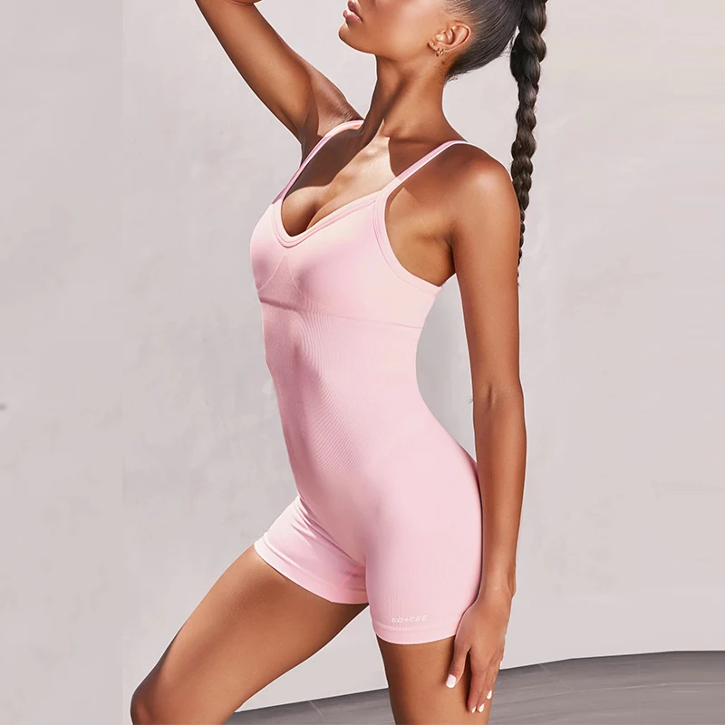 seamless yoga jumpsuit