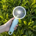 Mobile Phone Handheld Mobile Phone Bracket Fan With Long Endurance