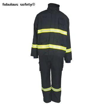 Factory Supply Protective Fire Fighting Suit Firefighter Uniform Clothing