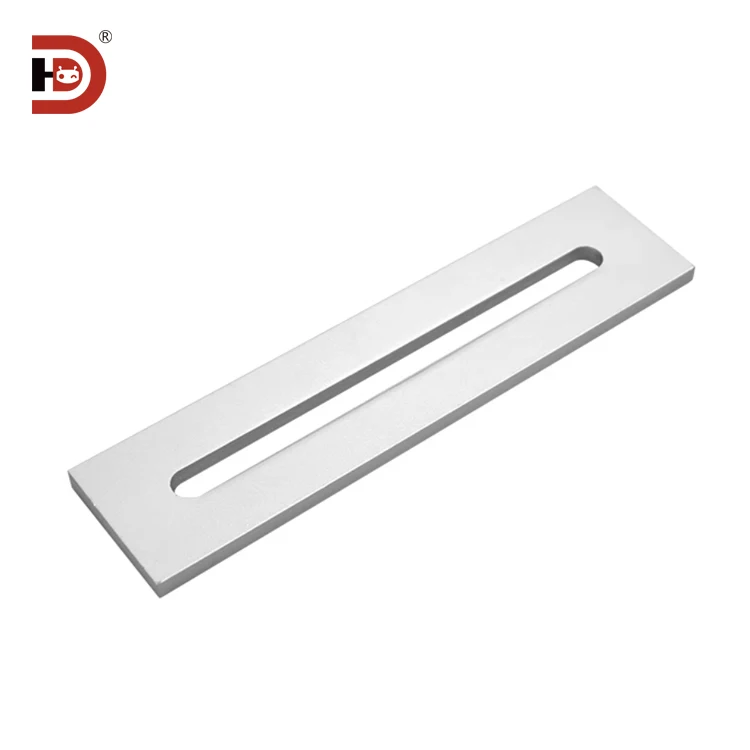 Aluminum Profile Connecting Plate Surface Reinforcement Vertical Aluminum Plate T-shaped L-shaped Cross Fixing Plate manufacture