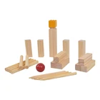 Mini Kubb Game Set Backyard Game Set Outdoor Game For Kids