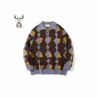 Men Sweater Polo Low MOQ Men High Quality Knitted Sweater Custom Jumper Polo Neck 100% Cotton Polo Pullover Sweater Men
