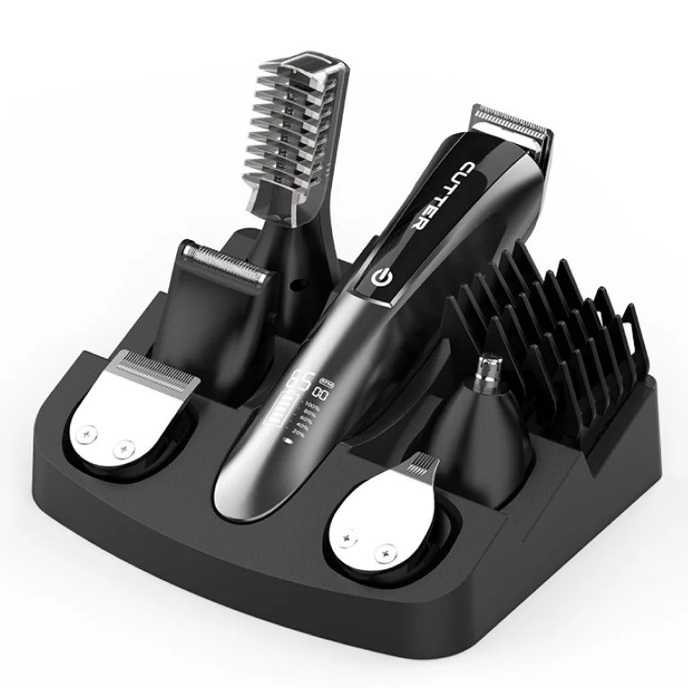 Hair Clippers Cordless All In One Hair Trimmer Professional Haircut Kit For  Heads,Beards Rechargeable Led Display - Buy 6 In 1 Hair Clipper,6 In 1 Hair  Trimmer,All In One Hair Clipper Product