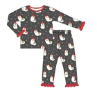 Kids Maxine Custom Kids Girl Outfit Wholesale Cotton Girls Sleepwear Clothes Boutique Print Baby Girl Set