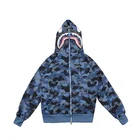 Winter Winter Hot Sale Men's Hoodie For Autumn Winter Spring All Over Graphic Printing On Chest Shark Wear