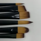 Paint Wooden Brush Professional Manufacturer High Quality Paint Wooden Artist Brush Set 6PK