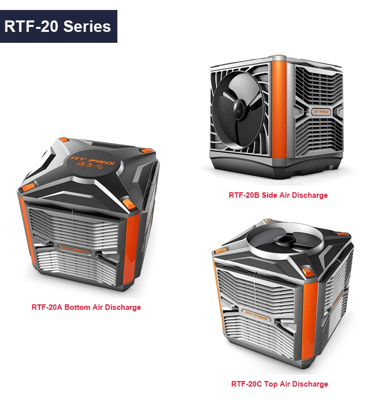 Evaporative Air Cooler, RTFANS, 25000, 150-200m2 - detail 8