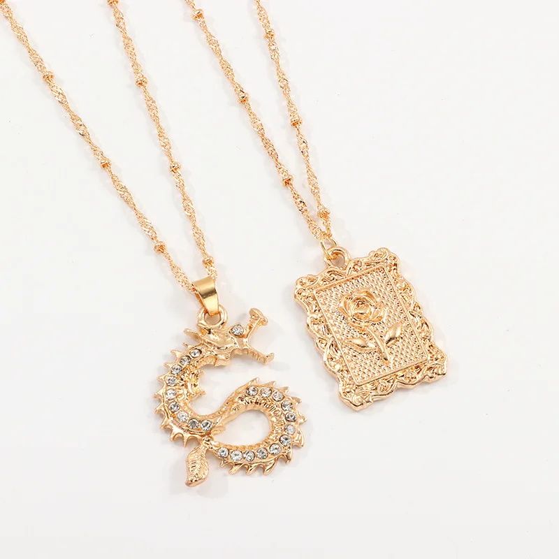 Dragon Necklace,Dragon Pendant Necklace 