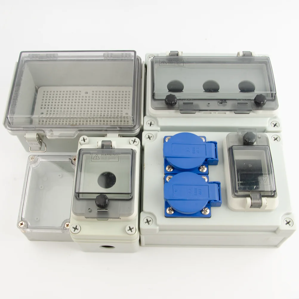 Outdoor Waterproof Enclosure Plastic Box Electronic Project Instrument