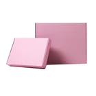 Box Locking Amazon Luxury Clothing Cardboard Currogated Shipping Box Locking Mailer Packaging Mailing Box