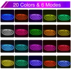 Rgb Outdoor LED Strip Lights Waterproof LEDs Flexible Led Light Strips Color Changing Music Sync RGB Rope Light