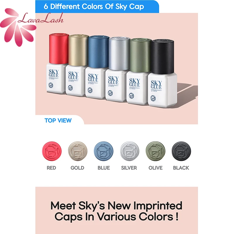 New Package Sky Glue Professional Fast Dry Original Korea Eyelash