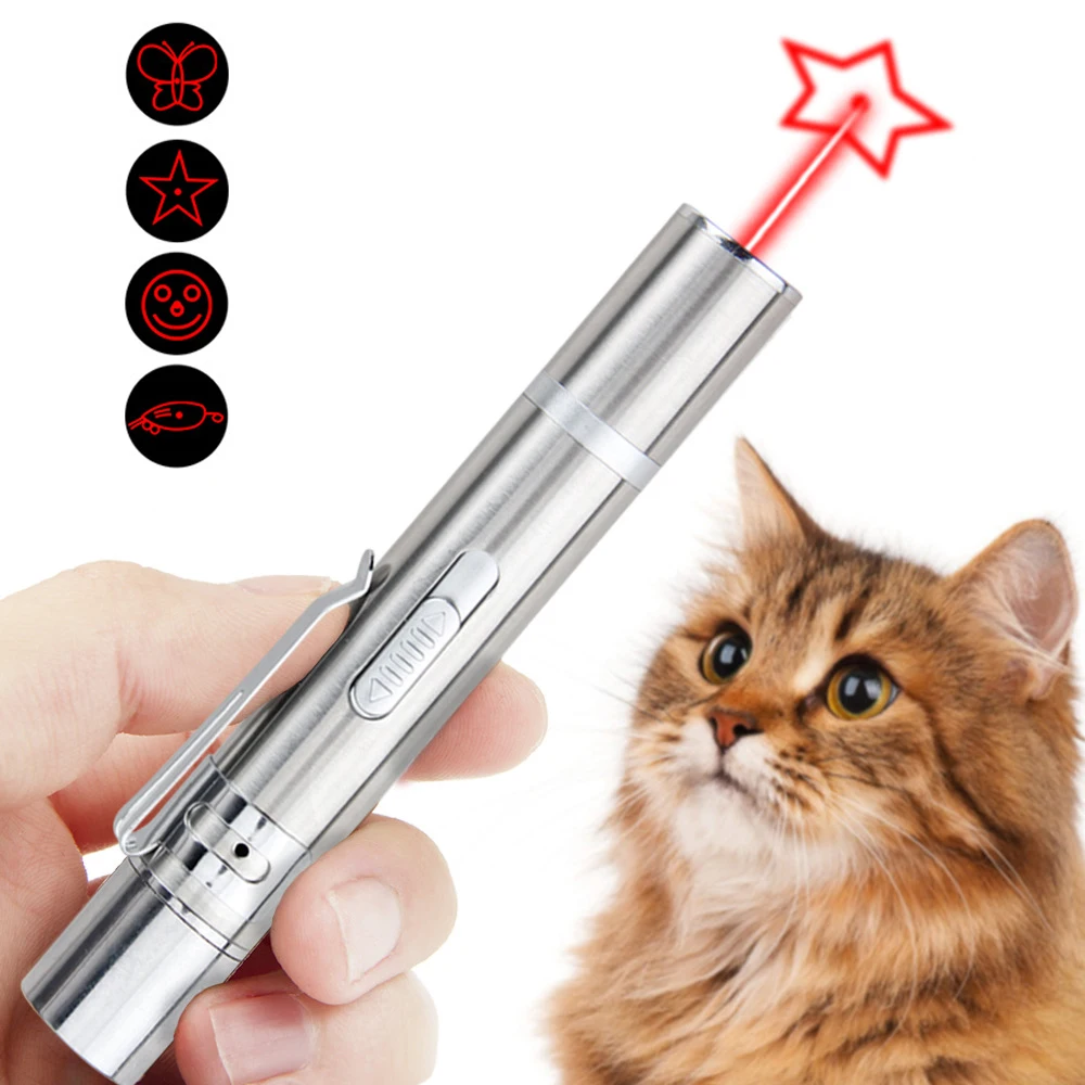 Five Style Pattern Adjustable Laser Pointer Teasing Cat Toy Usb Direct  Charging Laser Teasing Cat Stick Toy Pet Supplies - Buy Laser Teasing Cat  Stick Toy,Laser Pointer Teasing Cat Toy,Pet Supplies Product