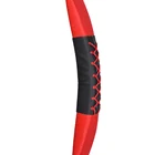 Bow Traditional Archery Archery Hand Made Long Bow Red Traditional Bow Archery Longbow For Youth Shooting