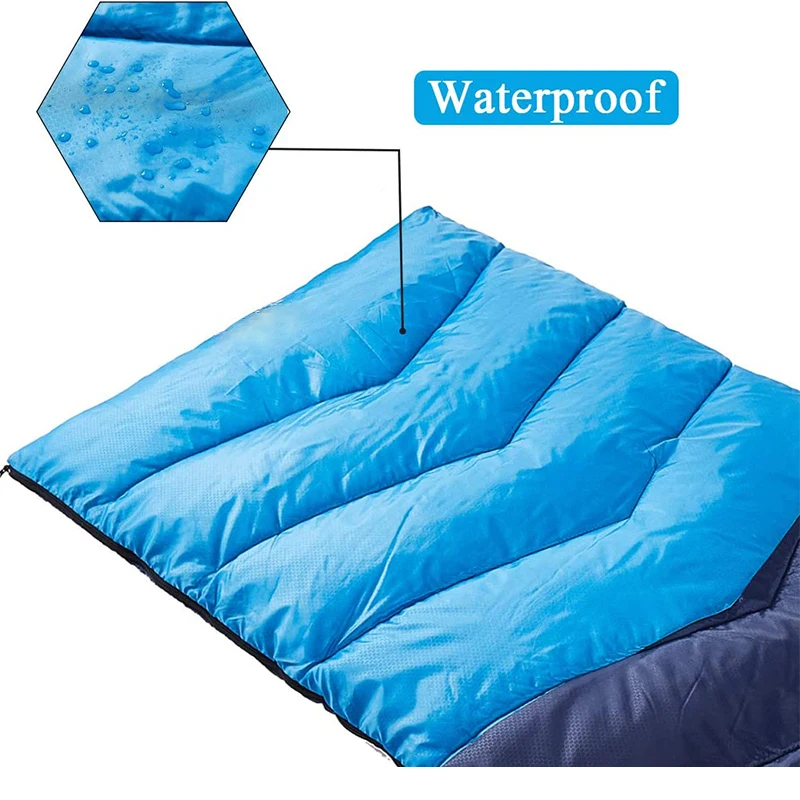 Factory Envelope Sleeping Bag Outdoor Camping Thickened Adult Hollow