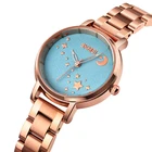 Watches Watch Skmei 1708 Steel Lady Watches 3atm Ladies Watch Stylish Shooting Star Girls Watch