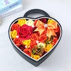 Day Mother's Day Gift Birthday Christmas Valentine Decoration Rose Soap Flower