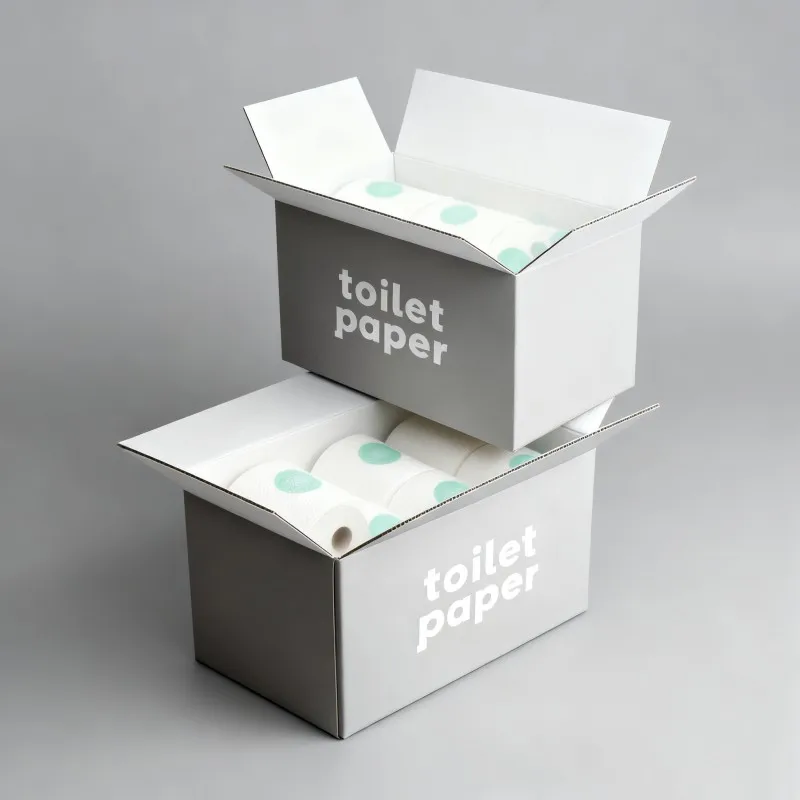 product wholesale digital printing corrugated carton mailer box for toilet paper custom printing shipping box with your logo-6