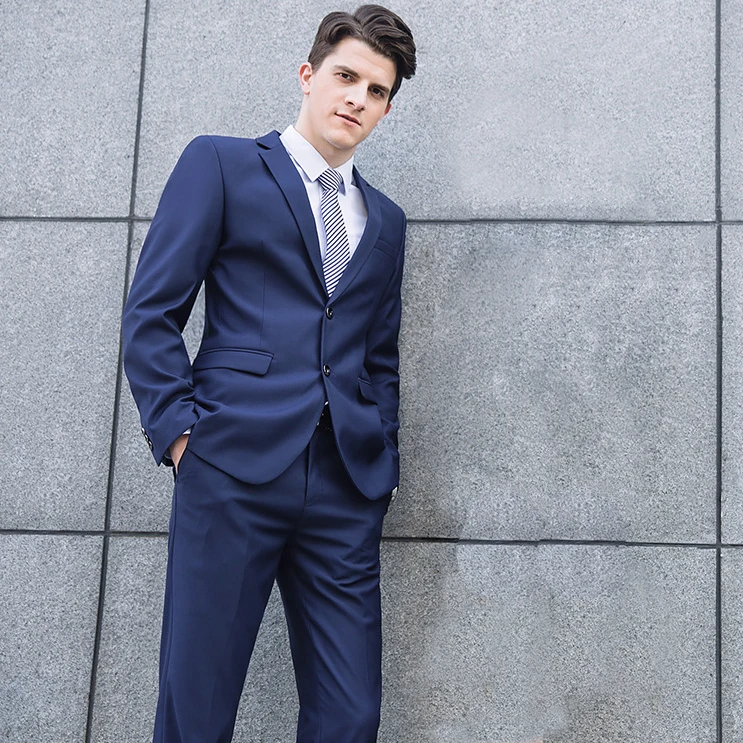 Elegant Highend Custom Men's Slim Fit Formal Business Suit Mens Suits