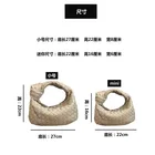 Bags Blue Bag Women Bags New 2020mini Ice Blue Woven Dumpling Leather Handbag Armpit Bag Women Handbags