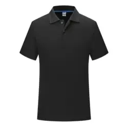 polo t shirt fabric 100% Polyester men's plus size luxury school uniforms white sports polo shirts