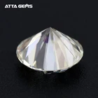 Gemstone Round 3mm 3.5mm 4mm 4.5mm 5mm Moissanite Diamond Price Synthetic Gemstone D Color White Round Brilliant Cut Loose Moissanite Stones