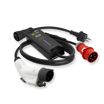 Zencar 32A SAE J1772 Evse Controller Ev Charging With 2 Adapter
