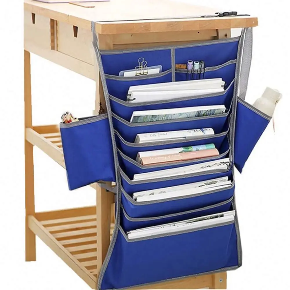2022 High quality student book stationery storage bag organizer desk hang bag One-Stop Service