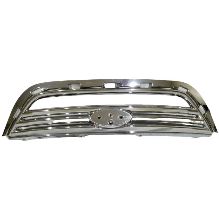product kebel front bumper grille oem ae8z 8200 aa car grilles with 3xelectroplated for ford fiesta 11 14 american version-6