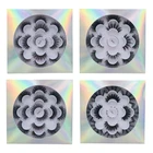 Hair Eyelashes Pair False Eyelash Box Synthetic Hair False Mink Lashes Eyelashes Wholesale 7 Pair Box